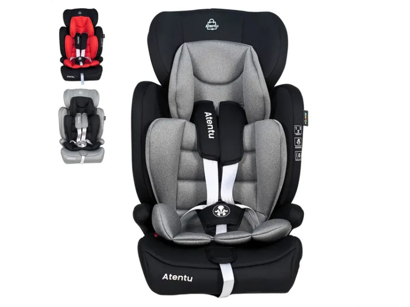 Cadeirinha Infantil Para Carro 9-36kg Passeio Com Segurança Cadeirinha Infantil Preto